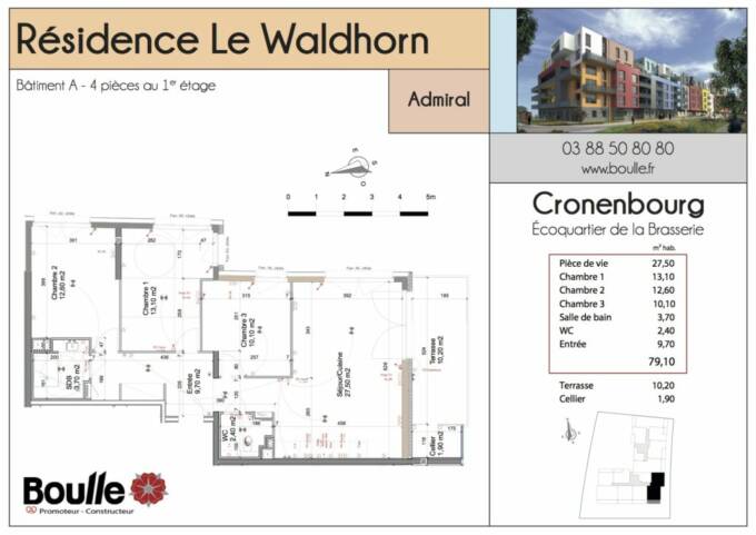 Plan d'appartement