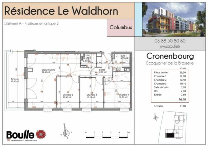 Plan d'appartement