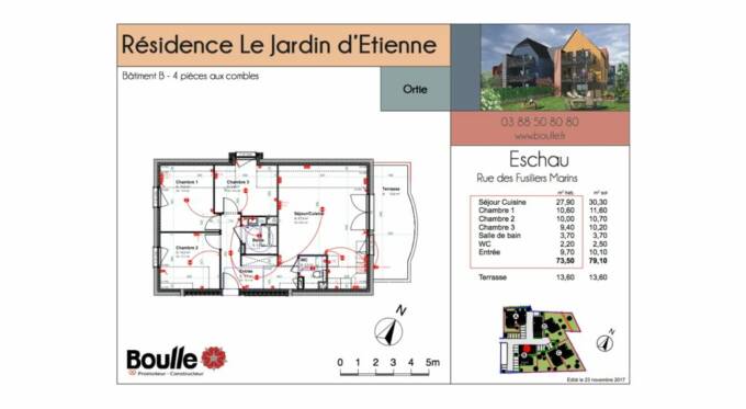 Plan d'appartement