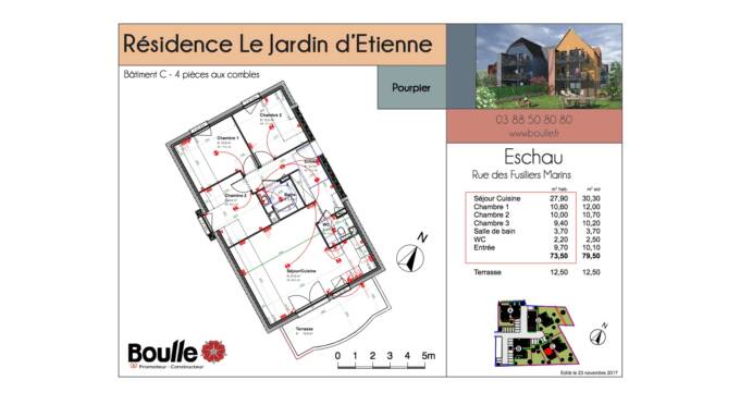 Plan d'appartement