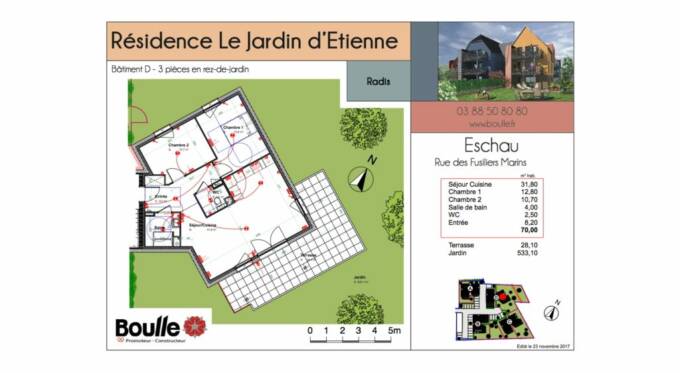 Plan d'appartement