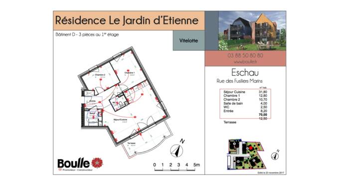 Plan d'appartement