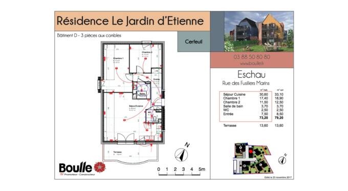 Plan d'appartement